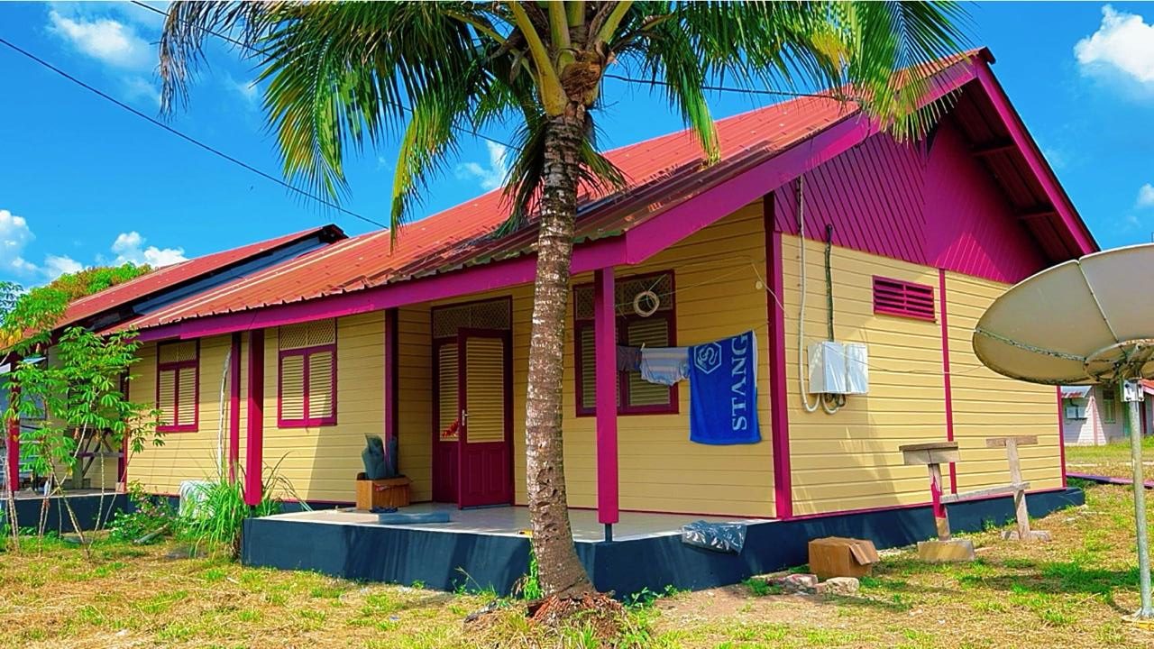 Les habitants et les nouveaux arrivants de Grand-Santi voient leur situation s’améliorer en termes de logements.